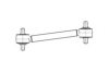 MERCE 6243500306 Suspension Cross Brace